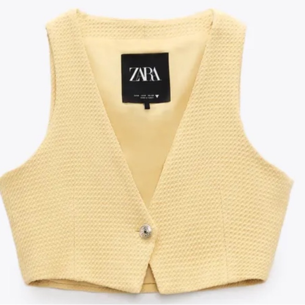 NWOT Zara Vest Size S